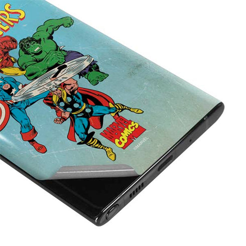 Marvel Classic Comics The Avengers Galaxy Note 10 Skin